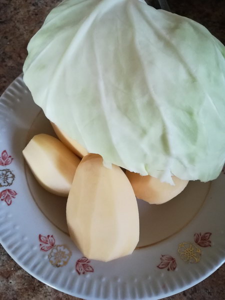 Готовим капусту и картофель
