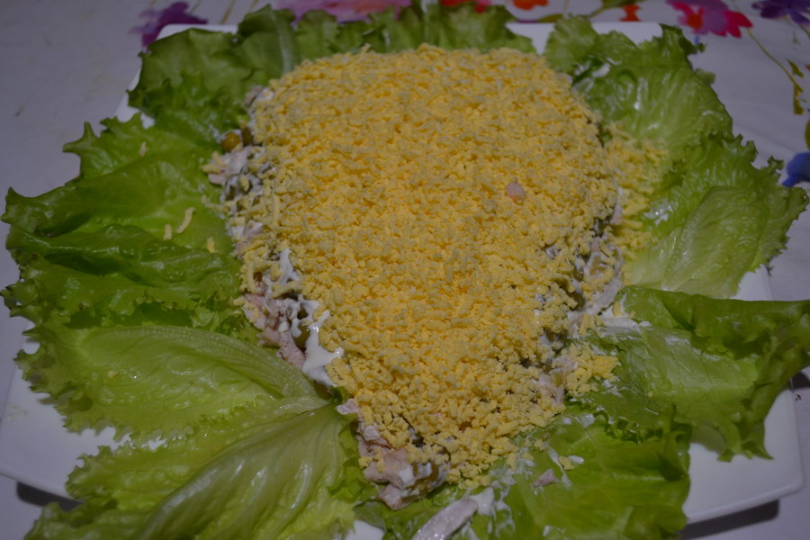 Сочный и сытный салат «Ёжик», обычно готовлю на детские праздники (без майонеза)