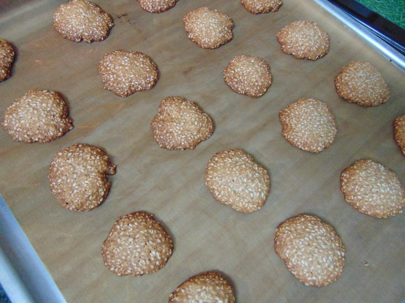 Кунжутное печенье рецепт с фото пошагово в духовке классический рецепт