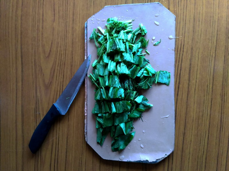 Пикантный «Зелёный борщ» - готовлю с удовольствием