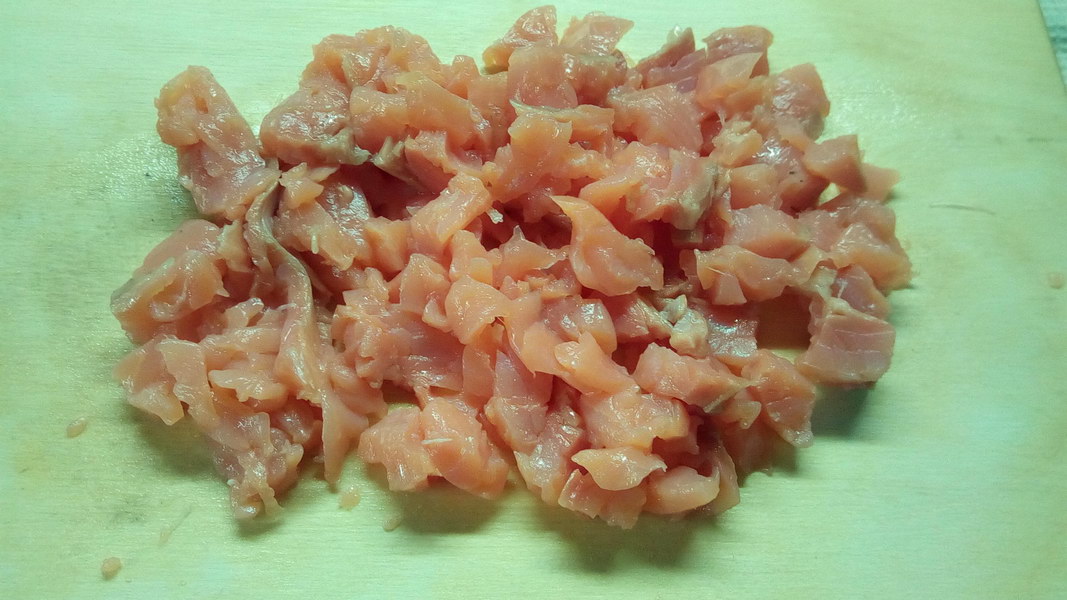 Салат из красной рыбы