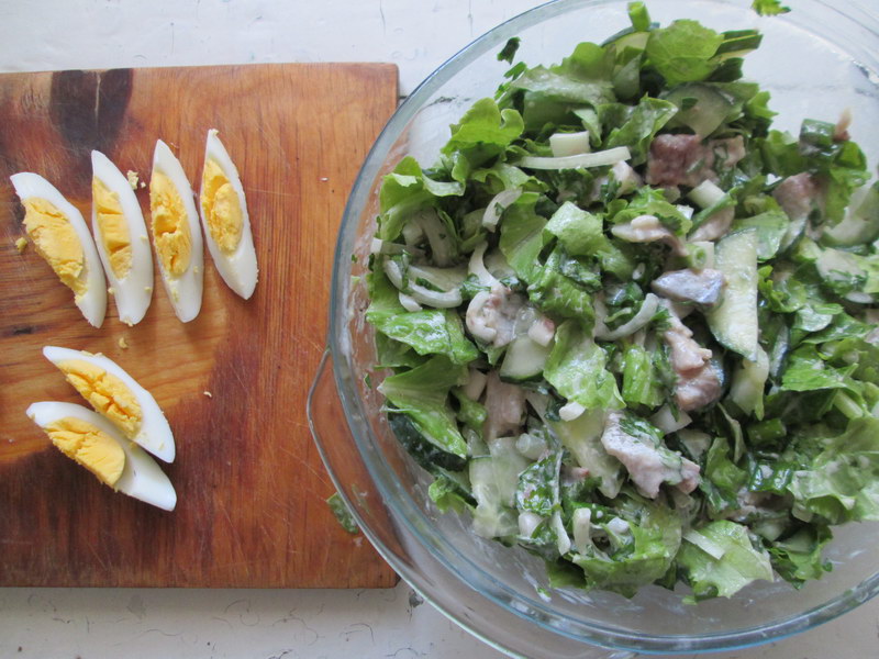 Весенний «Малосольный» салат, бесподобный и новый вкус
