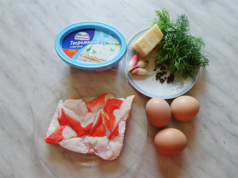 Закуска «Строптивые мышата» - оригинальное блюдо из крабовых палочек