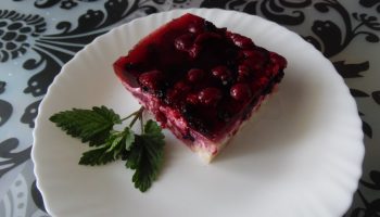 Домашний ягодный желейный торт (как Венский пирог из магазина)