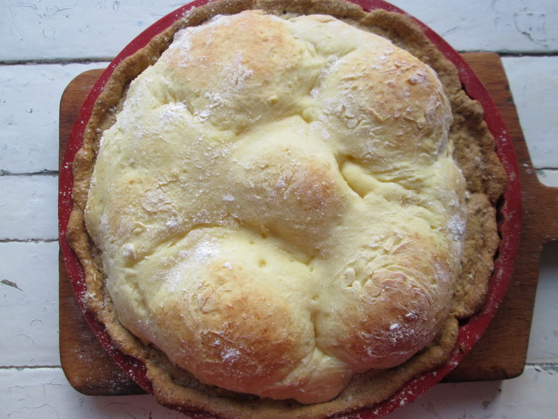 Оригинальный пирог «Яблоки под шубкой»
