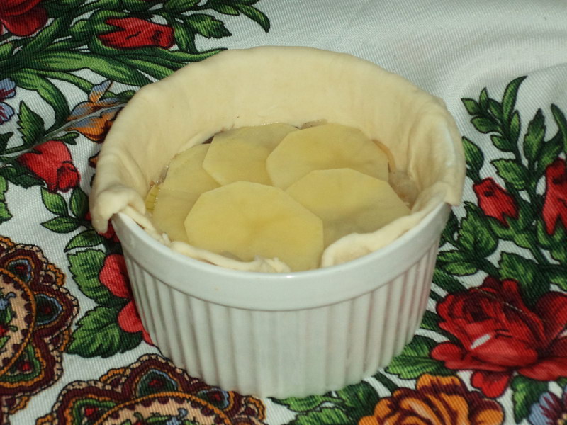 Готовлю татарский пирог «Кубете» с грибами. Удался на славу