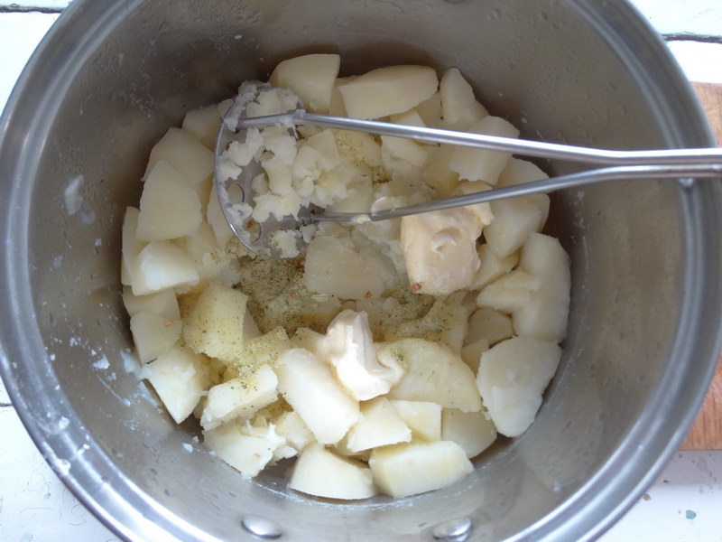 Начинка картошка с печенью