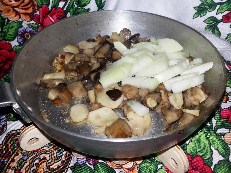Пирог «Осенний» с грибами и картофелем. Никакой возни с тестом, а душевность бабушкина