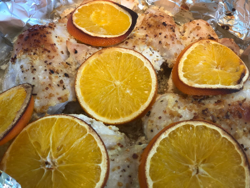 Курочка в апельсиново-медовом маринаде. Рецепт удался, просто вкуснейшее сочетание