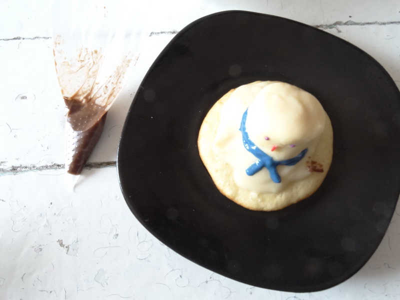 Рецепт сказочного печенья «Снеговик растаял»