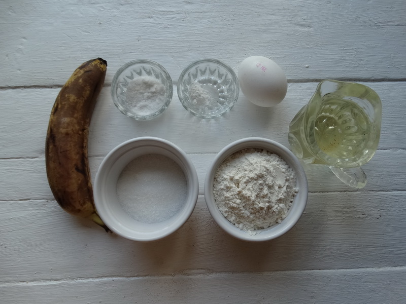 Банановый кекс «Банановое наслаждение» (Рецепт утилизатор почерневших бананов)