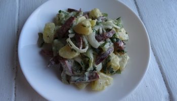 Немецкий картофельный салат – у мужа в любимых (вкусно и сытно, а по продуктам – проще некуда)