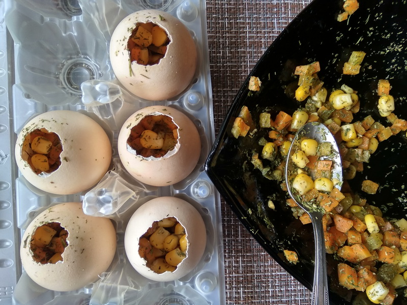 Постная закуска «Железные яйца»