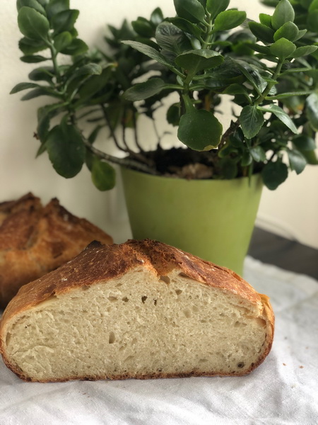 Необыкновенно вкусный «Ленивый хлеб» (без замеса), готовлю сама и советую всем друзьям
